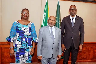 Les Ministres des Affaires Étrangères du Mali et du Burkina-Faso reçus par Azali