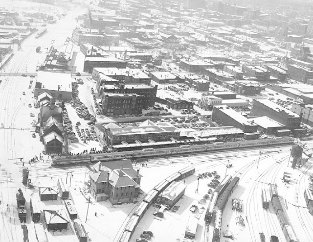 Aerial View of Wabash in Dacatur