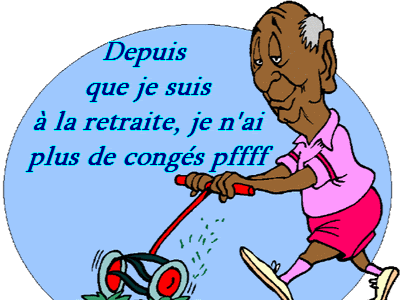 √ carte vive la retraite humour 307934