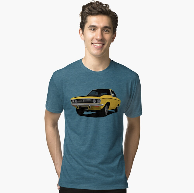 Cool Opel Manta A t-shirts.