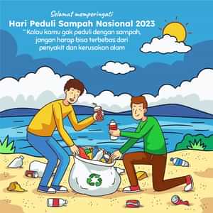 contoh ucapan selamat hari peduli sampah nasional