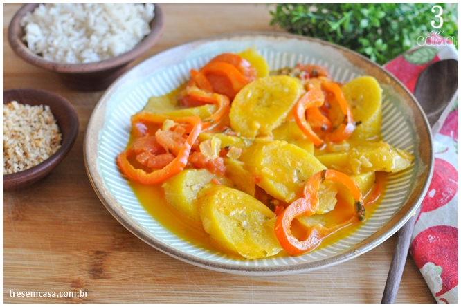 moqueca de banana da terra receita