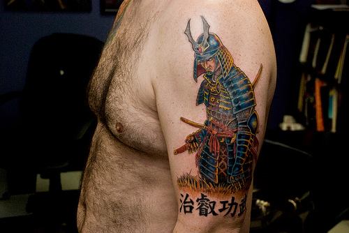 japanese samurai tattoo. japanese samurai tattoos.