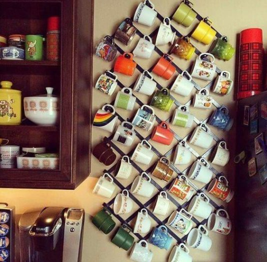 UNIQUE MUG STORAGE IDEAS FOR YOUR KITCHEN