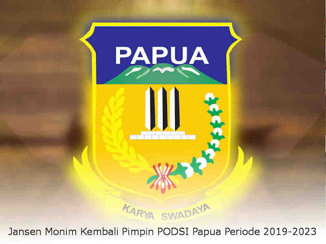 Jansen Monim Kembali Pimpin PODSI Papua Periode 2019-2023