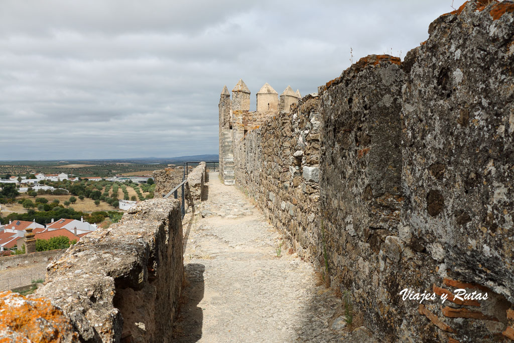 Restos del castillo de Moura (Portugal)