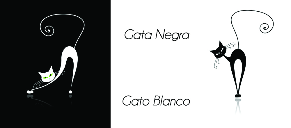 Gata Negra, Gato Blanco: abril 2011