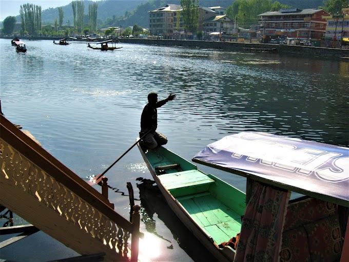 Shikara at Dal Lake