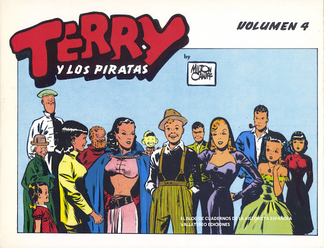 Terry y los piratas 4. Milton Caniff. Guadaña, 1985