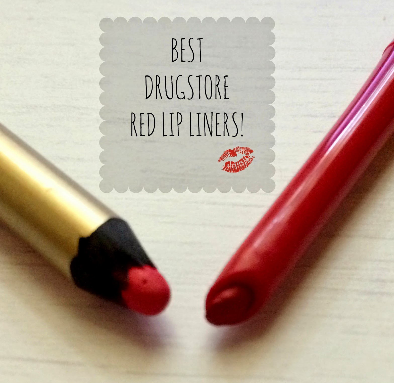 Underwear red lip liner drugstore list best