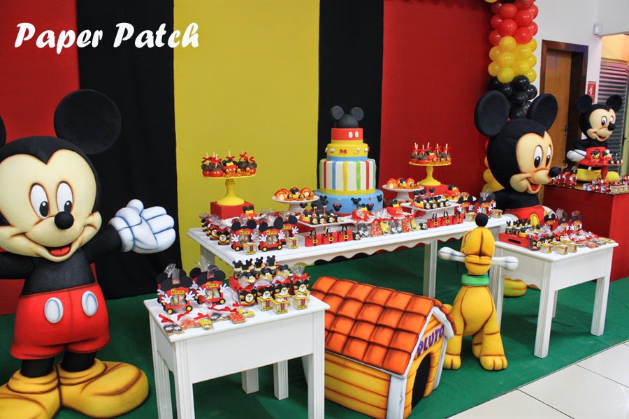 ᐅ Festa infantil do Mickey Mouse 35 ideias de arrasar! ᐅ Mil dicas  - Festa De Aniversario Do Mickey