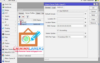 Setting External Usermanager Menggunakan 2 Buah Router Mikrotik