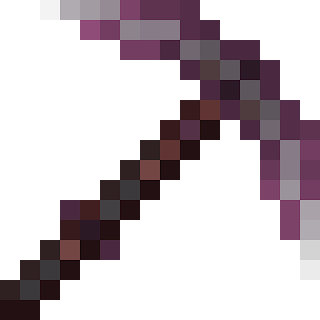 Renewed Pickaxes Texture Pack: Netherite Pickaxe