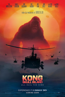 Póster película Kong La isla calavera - 2017
