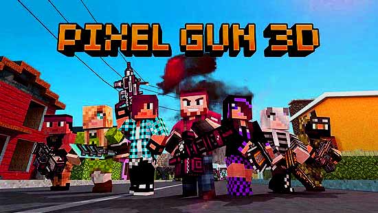 Pixel Gun 3D MOD (Unlimited) APK + DATA For Android