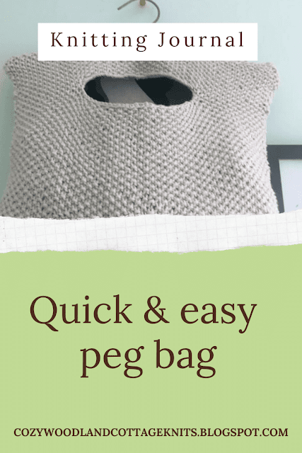 Picture of peg bag project