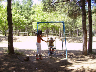 ejercicio con niños