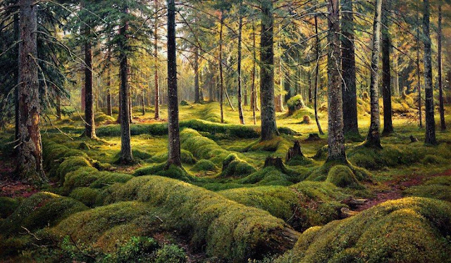 Forest Cemetery Ivan Shishkin 1893