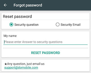 Rest password