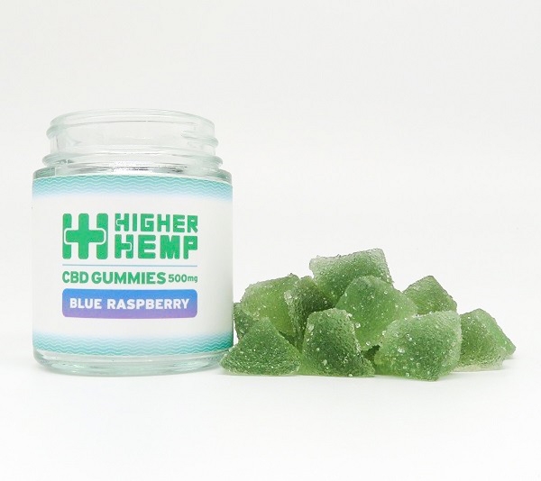 Blue Raspberry CBD Gummies