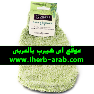 قفازات استحمام لكامل اليد (بدون أصابع) EcoTools, Spa Moisture Socks, 1 Pair