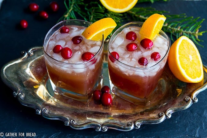 Cranberry Brunch Punch #healthydrink #easyrecipe