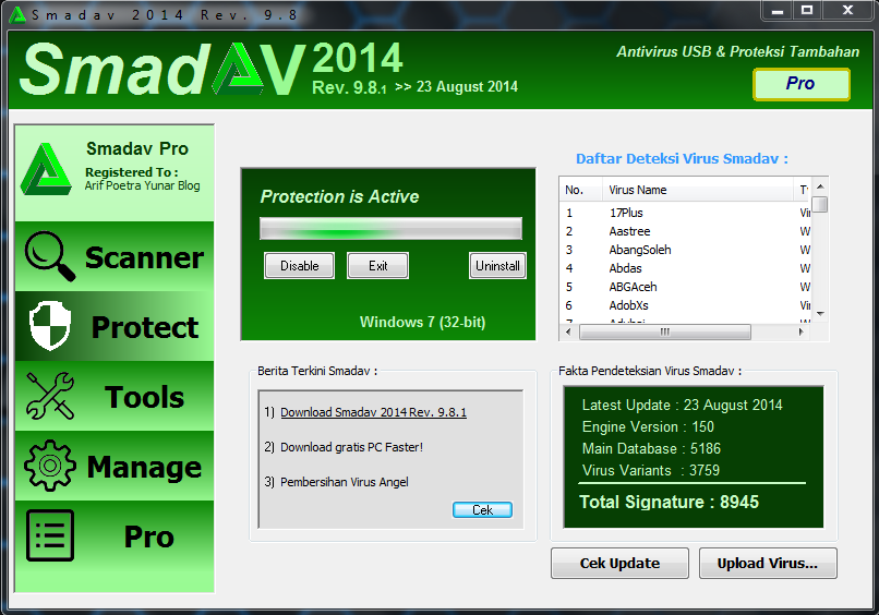 ... Gratis Tempat Download Software Full Versi Gratis. on smadav pro