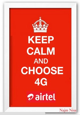keep calm and choose 4g network