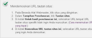 Petunjuk Mendemonasikan URL