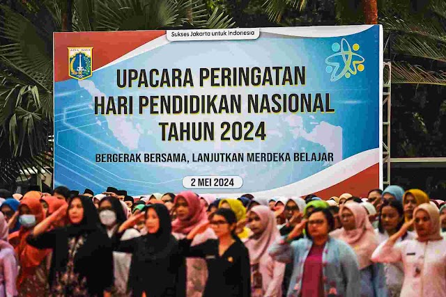Peringati Hardiknas 2024 Sekda Joko Berharap Kebijakan Merdeka Belajar Diterapkan Dengan Baik di Jakarta