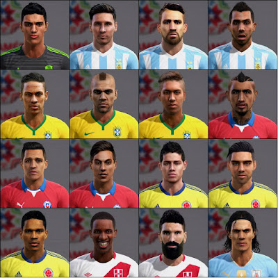 Pes Egy 2013 Patch Copa America 2015 by Mohamed Triki