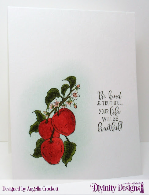 Divinity Designs Apple Branch, Card Designer Angie Crockett