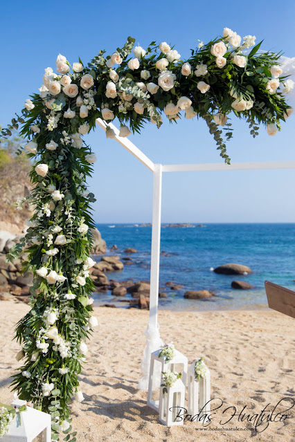 boda en playa, beach wedding, Oaxaca, México, Bodas Huatulco, Wedding Planner