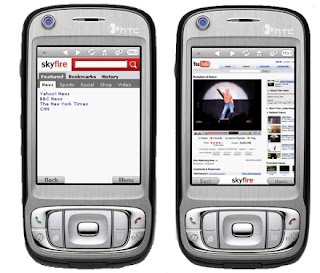 Skyfire browser for Windows Mobile demo