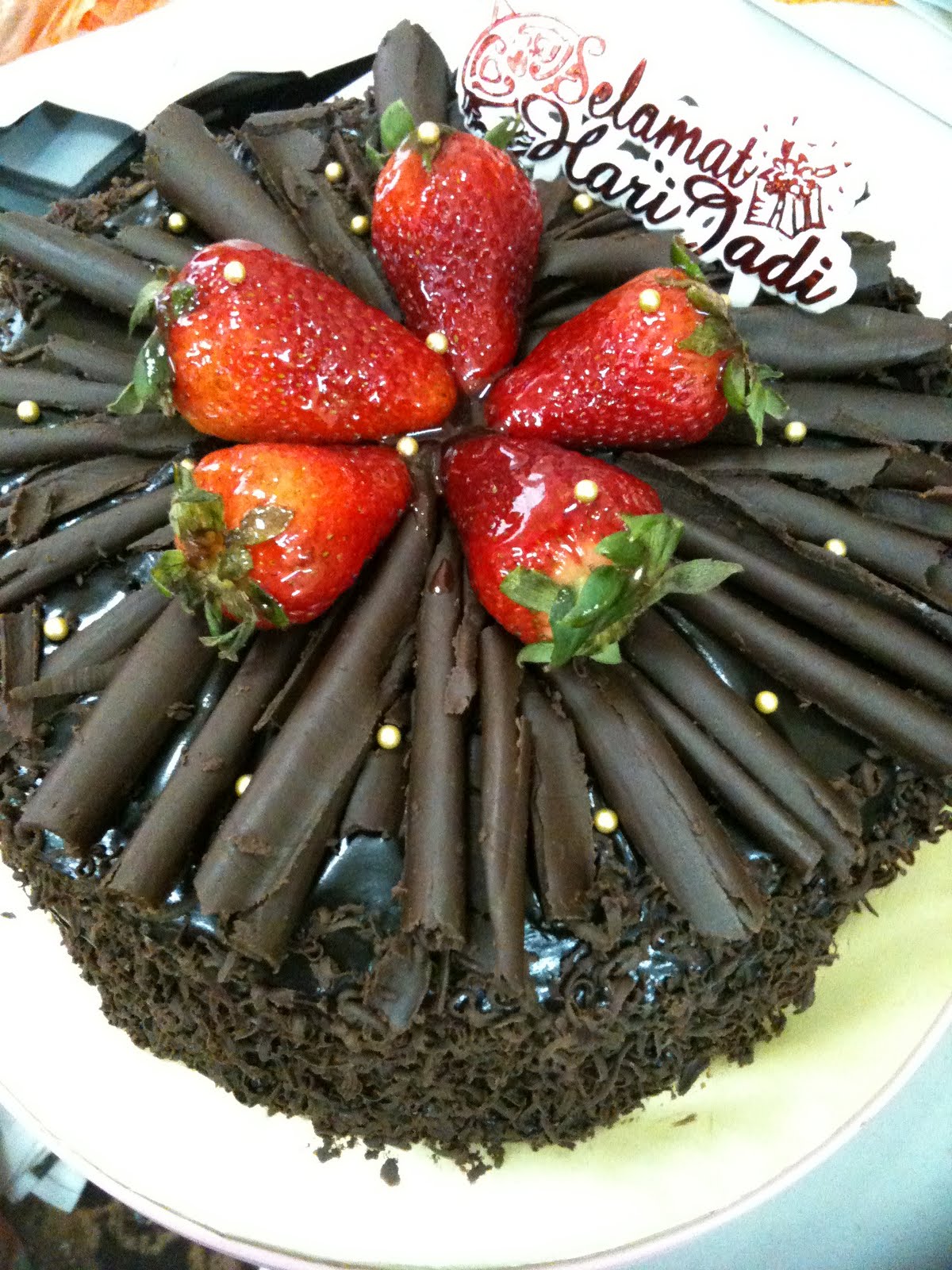 Fatimah Home Made Cakes: Happy Birthday - Tempahan Kek 
