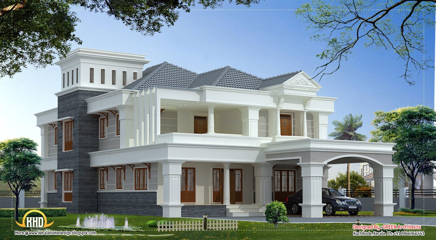 3700 Sq Ft Luxury villa  design Kerala home  design and 