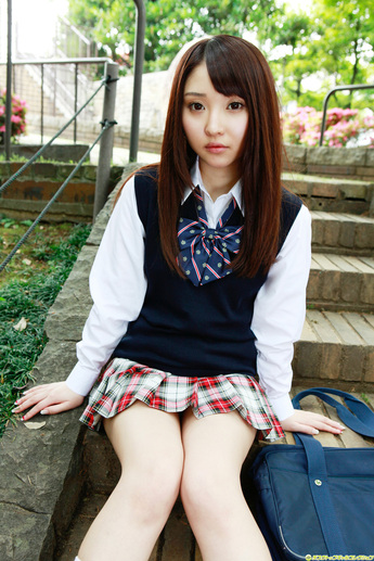Yoshiko Suenaga Japanese Cute Idol Sexy Schoolgirl Uniform Fashion Photoshoot Part 1 Photo ~ Jav 