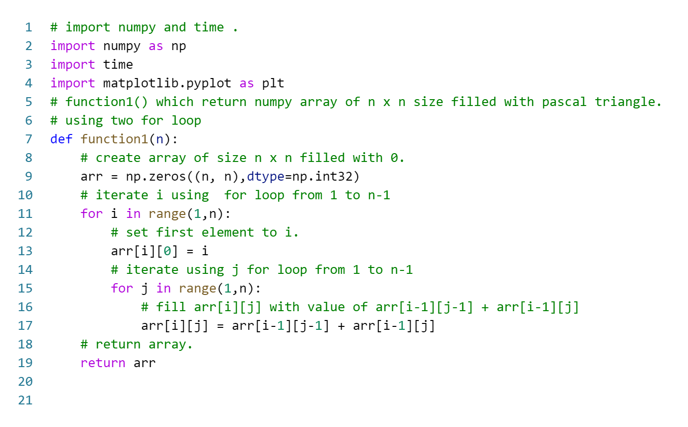 code of Prove Numpy Is Faster Than Normal List