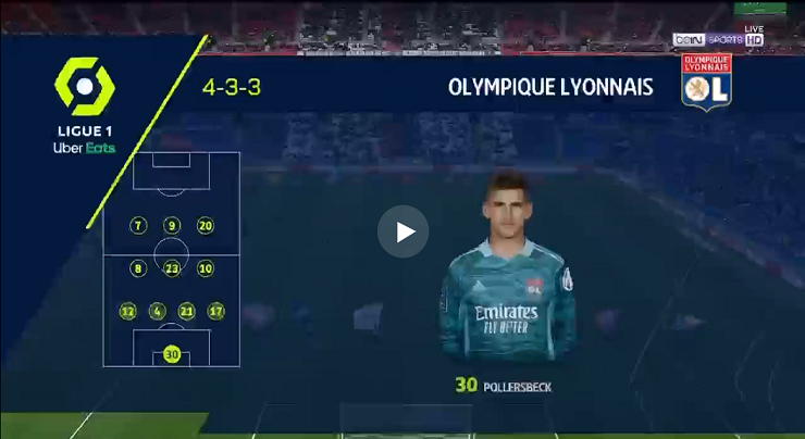 Lyon vs Montpellier (5-2) video highlights