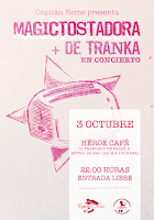 Concierto de De Tranka y Magictostadora en Héroe Café