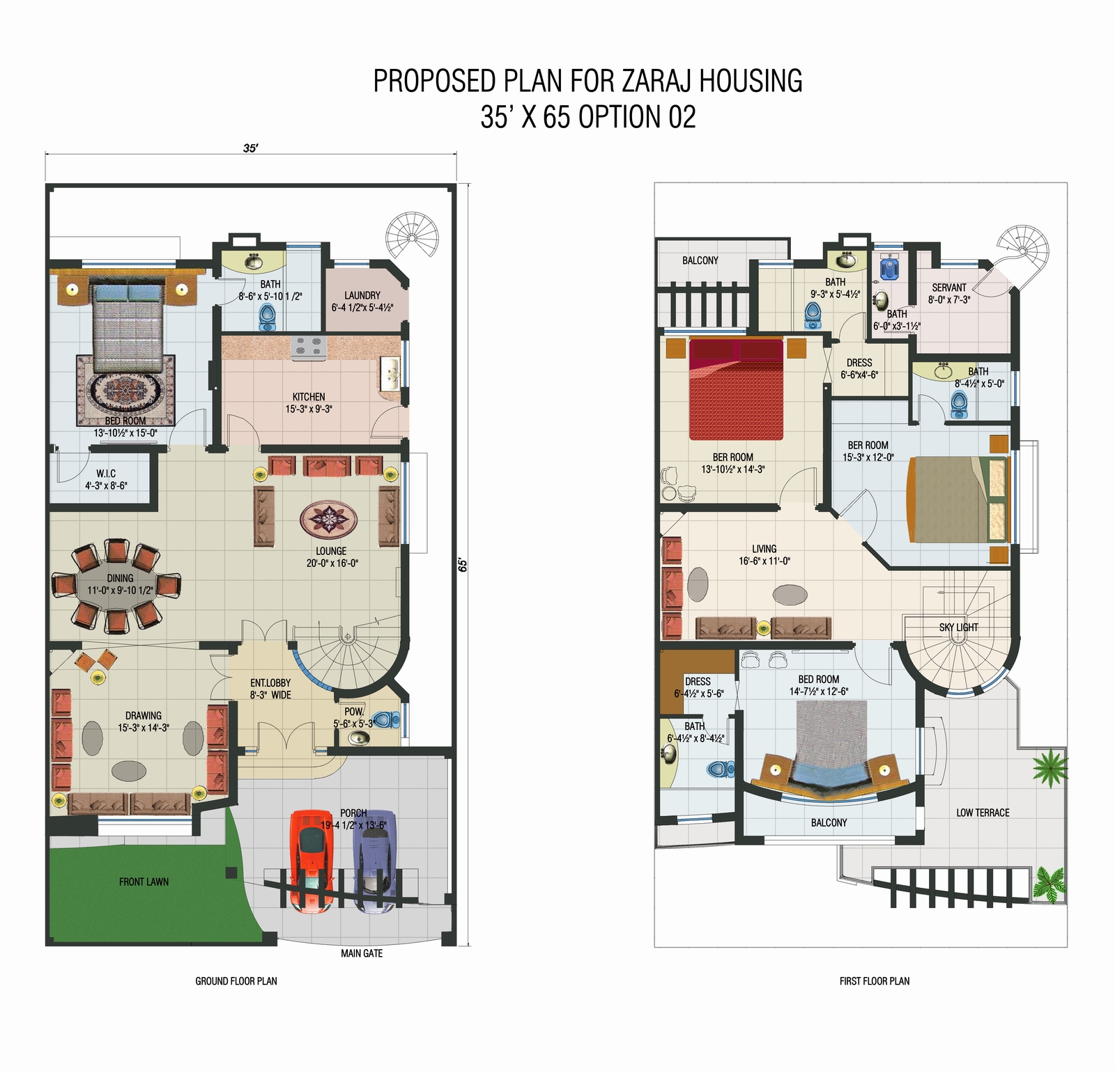 Pakistan 10  Marla  House  Plan  Design  Living Room Designs 