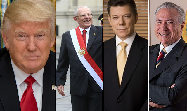 Trump discutirá soluciones a la crisis venezolana con presidentes de Brasil, Colombia y Perú