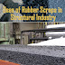 Uses of Rubber Scraps in Structural Industry.