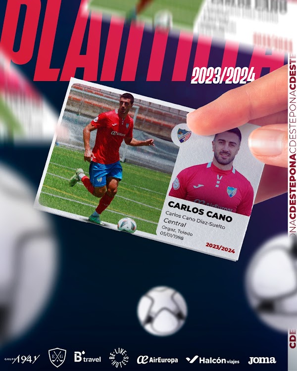 Oficial: CD Estepona, firma Carlos Cano