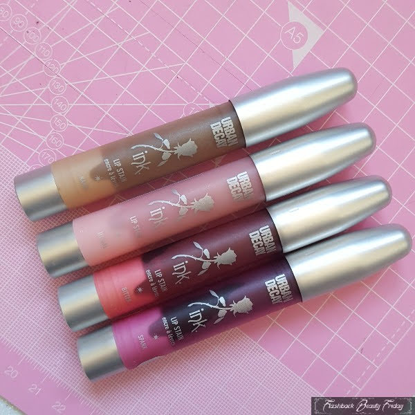 4 Urban Decay retro lip stain pens