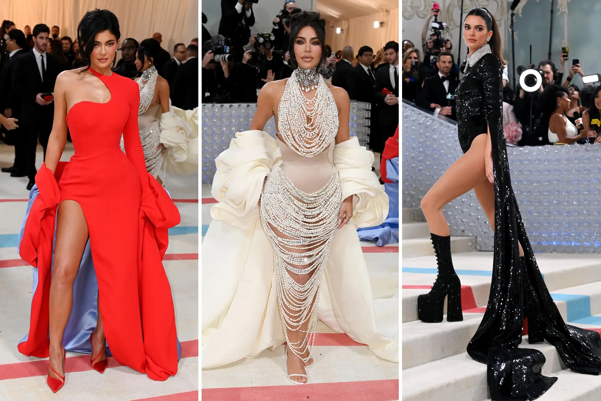 The Kardashian Jenner's at 2023 Met Gala