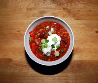 Spicy Turkey Bean Chili