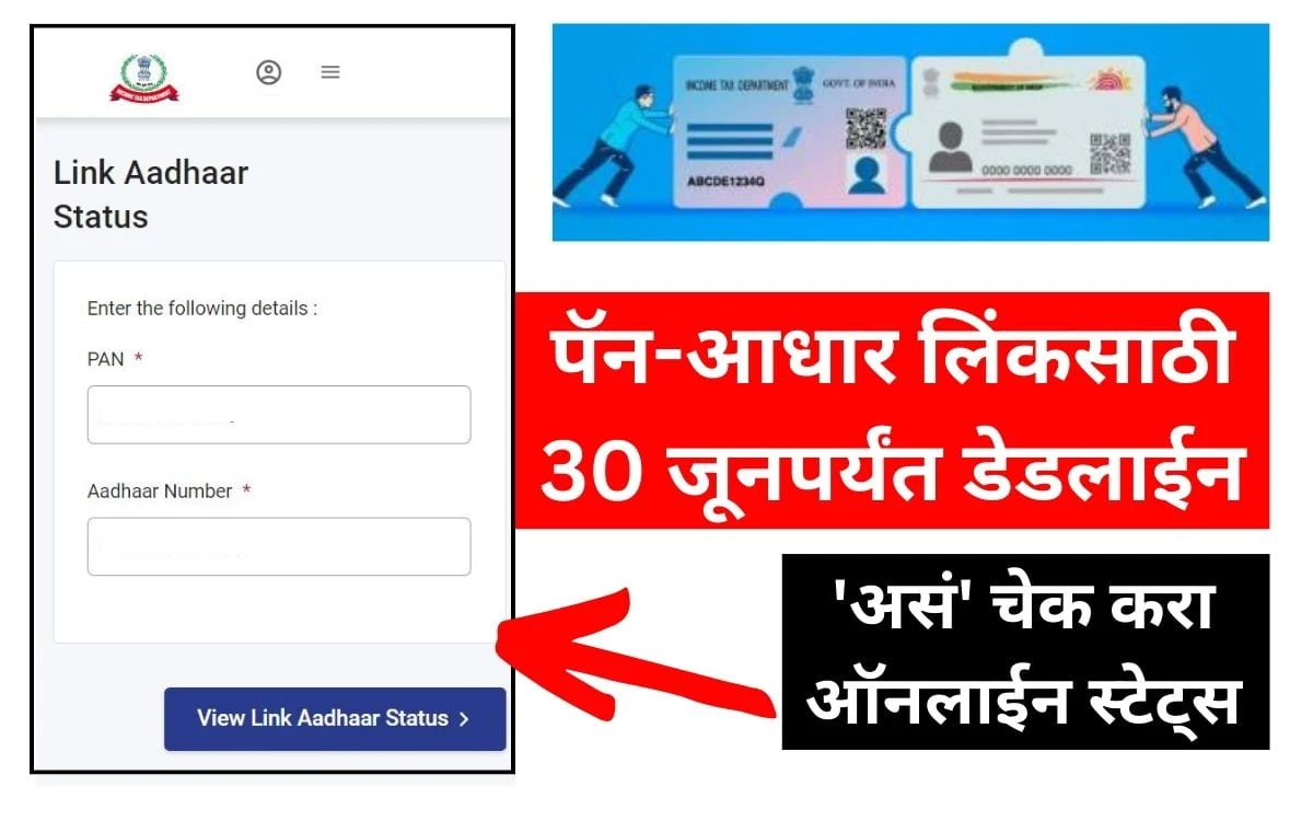 Pan Aadhaar Link Status Check