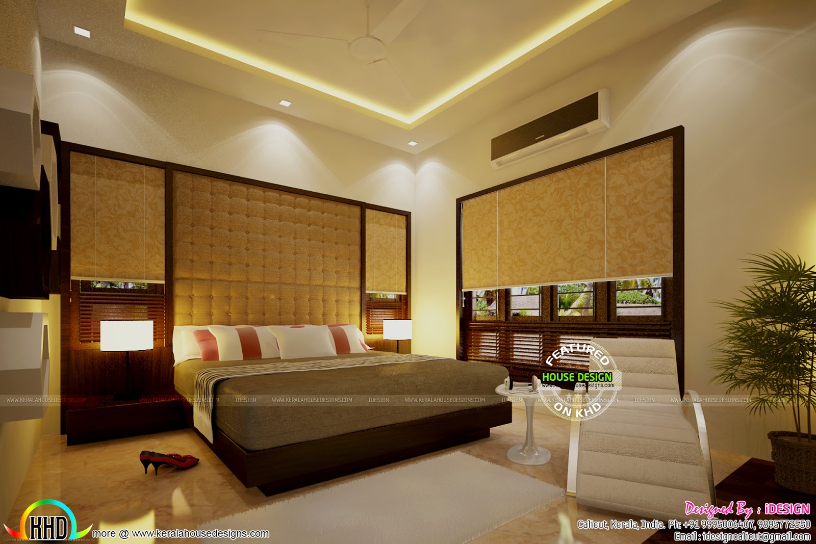 Modern Interior concepts House  Kerala home design and 