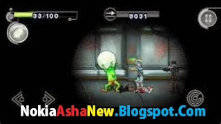 Zombies in Space, Game for Nokia Asha 501